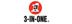 Three-in-one