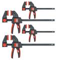Bessey Ezm-ezl-set One Handed 4pce Clamp Set