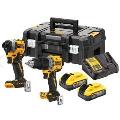 Dewalt Dck2050h2t 18v Powerstack Twin Kit