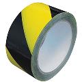 Faithfull Lam Safety Tape 33m Black & Yellow