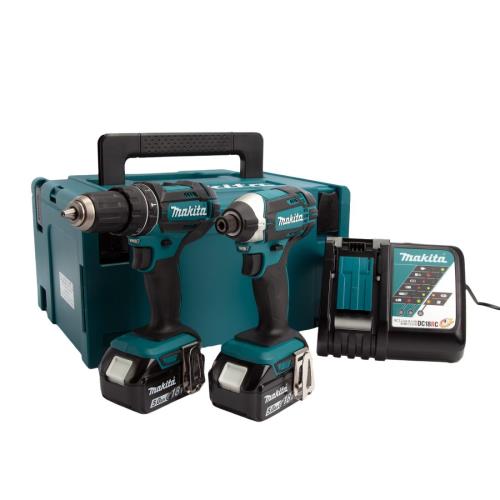 Makita Dlx2131tj 2pc Li on Combi Kit 5ah X2 Lakedale Power Tools