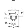 Trend C079x1/4 Rounding Over 12.7mm Radius
