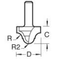 Trend C109x1/4 Ogee Panel 3.2mm Radius