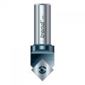 Trend Rt/81x1/4 Rota-tip V Groove 17 Mm Dia.