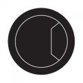 Trend Cable Tidy Insert 60mm Black