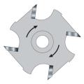 Trend 34/11x1/2 Slotter 4mm Kerf M12mm Bore
