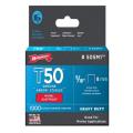 Arrow T50m 505m Monel Staples 8mm Pk1000