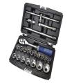 Britool Socket Set 22pc Metric 1/2 In Drive