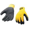 Dewalt Yellow Knit Back Latex Gloves