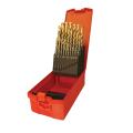 Dormer A095 Tin Coated Jobber Drill Set Of 19