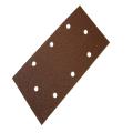 Faithfull 1/3 Sanding Sheet Red B/d Perforate
