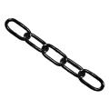 Faithfull Black Japanned Chain 3.0mm X 2.5m
