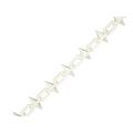 Faithfull Plastic Chain 6mm 12.5m White Spike