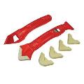Faithfull Silicone Scraper Kit 2pc