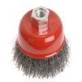 Faithfull Wire Cup Brush 125mm M14 X 2 0.30mm