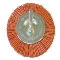 Faithfull Nylon Wheels Flat 100 X 6mm Shank