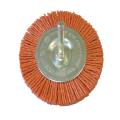 Faithfull Nylon Wheels Flat 75 X 6mm Shank
