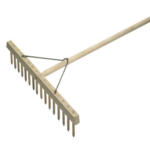 Faithfull Wooden Hay Rake - Lakedale Power Tools