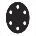 Flexovit Sanding Discs 150mm Fine 120g