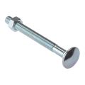 Forgefix Carriage Bolt & Nut Zp M12 X 200