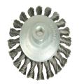 Lessmann Conical Knot Brush 100mm M14 Bore