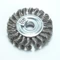 Lessmann Knot Wheel Brush 100 X 12mm M14 Bore