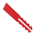 Rawlplug Red Plastic Plugs Screw 10xcard 100