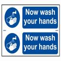 Scan Now Wash Your Hands - Pvc 300 X 200mm