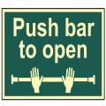 Scan Push Bar To Open