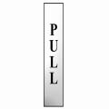 Scan Pull Vertical - Polished Chrome Effect