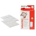 Velcro Brand Stick On Squares 25mm White