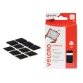 Velcro Brand Stick On Squares 25mm Black