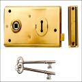 Yale P401 Rim Lock Grey Finish 138x76mm Visi