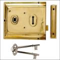 Yale P334 Rim Lock Brass Finish 156x104mm Vis