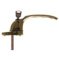 Yale Pvcu Window Handle Polished Brass Finish
